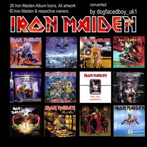 iron maiden albums screen