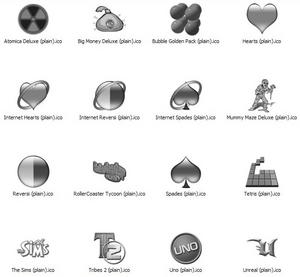 gray icons