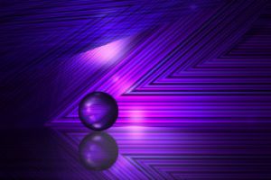 Thumbnail of featured artwork by members: Purple lines